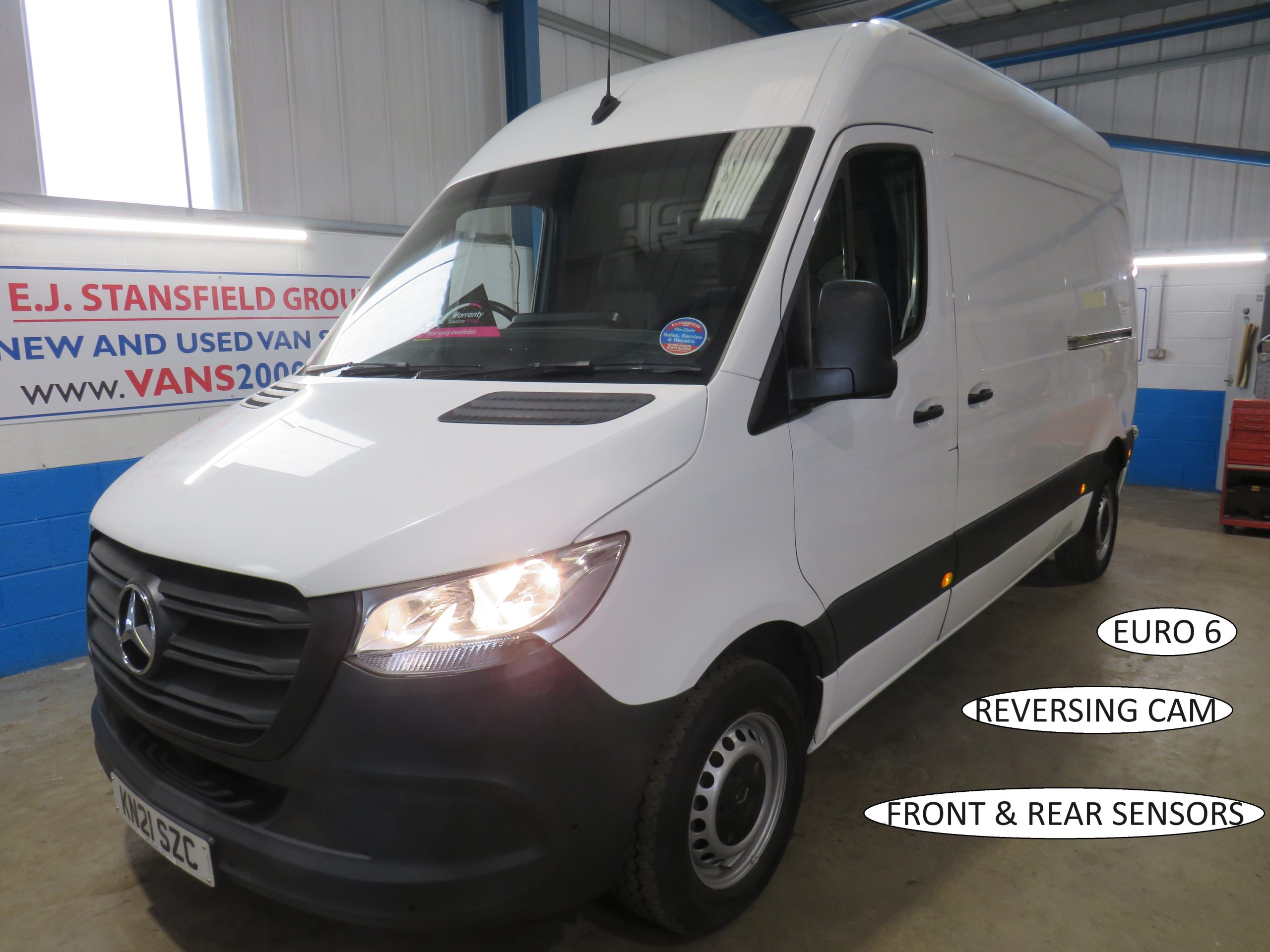 KN21 SZC MERCEDES SPRINTER 314CDI L2H2 PROGRESSIVE EURO 6 ULEZ ...